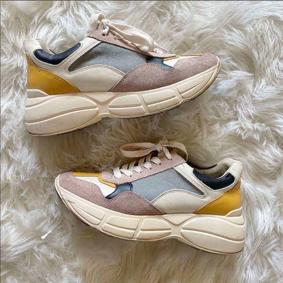 steve madden color block sneakers